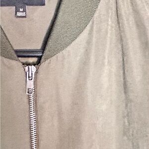 Olive Green Bomber Jacket